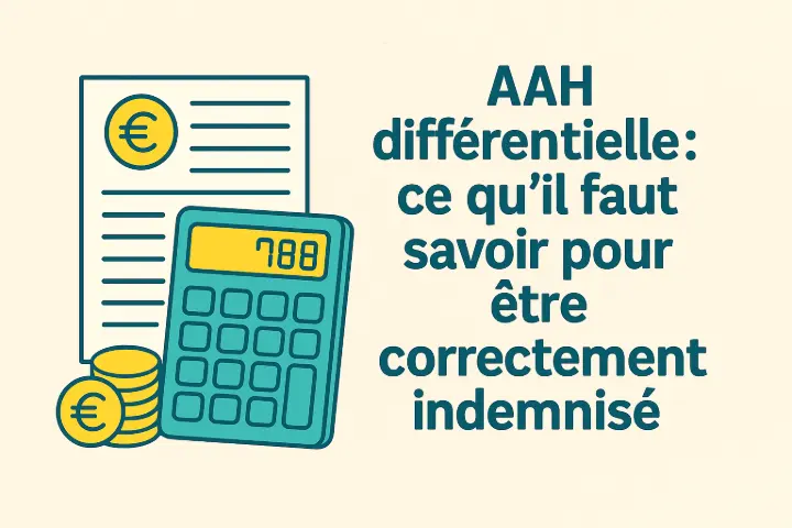 aah différentielle et calcul avec abattements fiscaux AAH différentielle ce qu'il faut savoir pour être indemnisé calcul